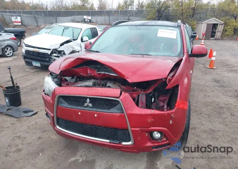 2012 Mitsubishi Outlander Sport Se из США, поврежденный, VIN JA4AR4AU1CZ005527